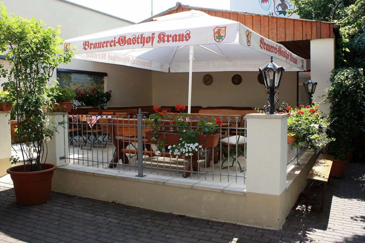 Gasthuis Brauerei Gasthof Kraus Hirschaid